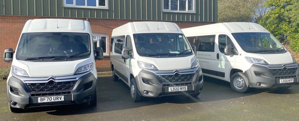 we have a choice of wheelchair adapted vehicles